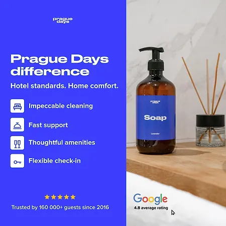 Prague Days - One Bedroom Apartment With Workspace And Tv Apartament